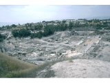Bet Shean - Excavations of Scythopolis (from top of tel).